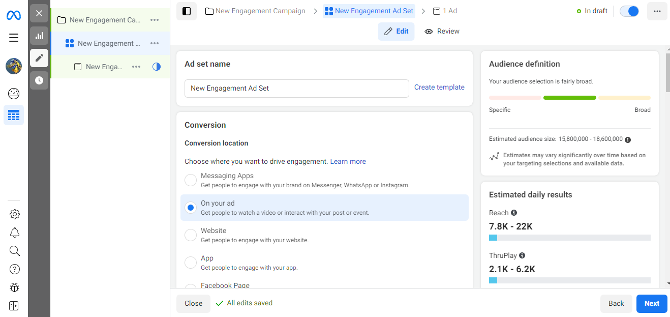 Set up an ad campaign in Ads Manager | Conversion Set up an ad campaign in Ads Manager | Conversion
