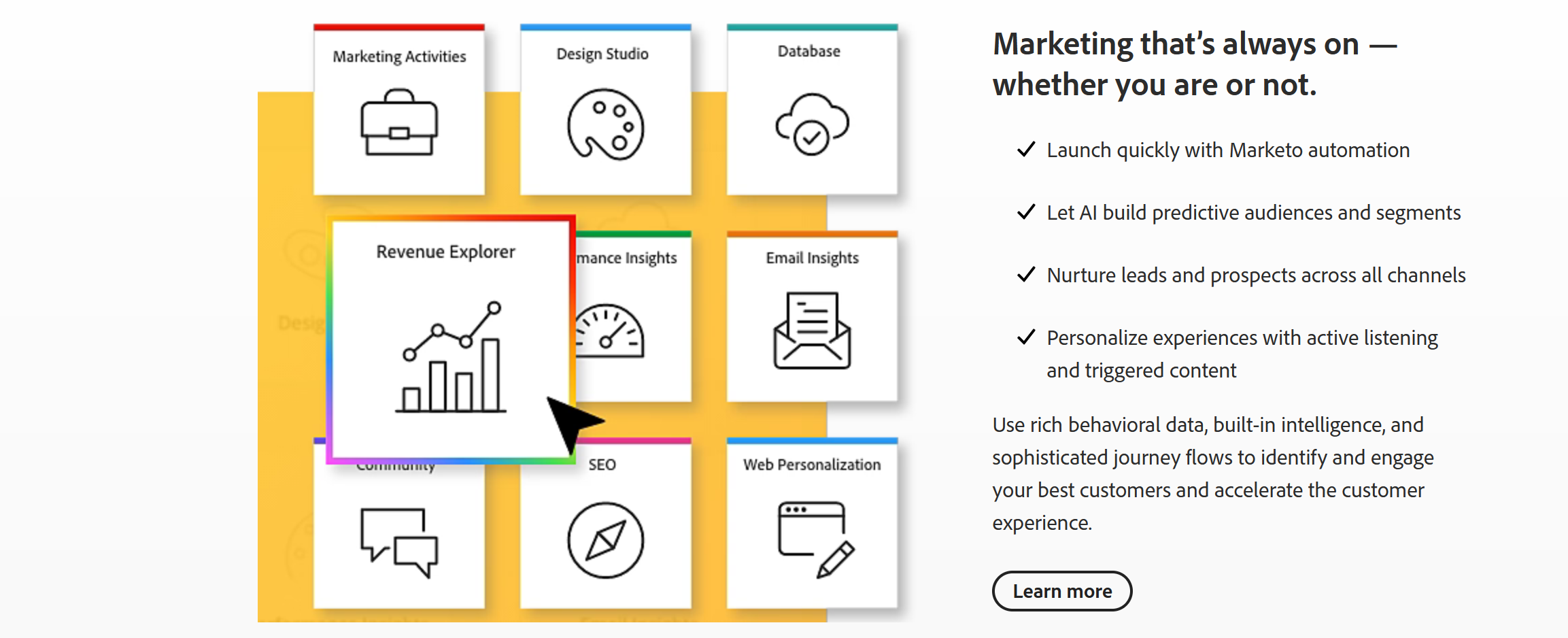 AI-driven marketing automation tools | Marketo AI-driven marketing automation tools | Marketo