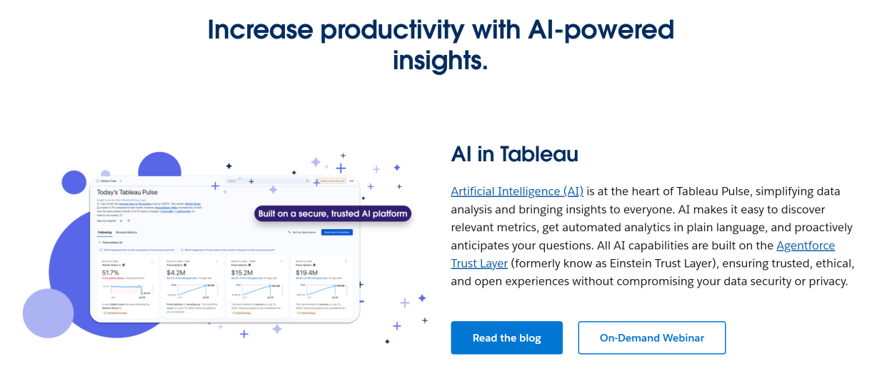 Tableau Pulse website Tableau Pulse website