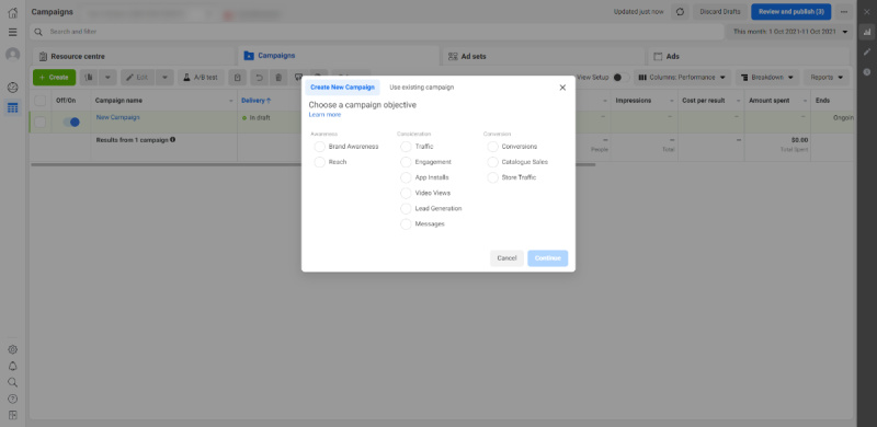 7 Common Facebook Ad Mistakes | Wrong goal for an ad campaign&nbsp;