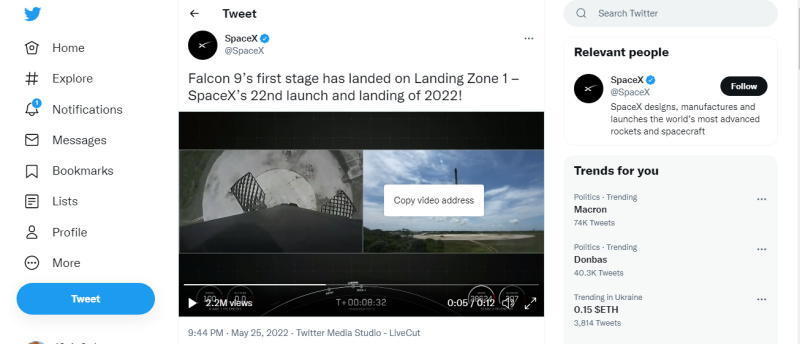 How to download Twitter videos | Copy video address