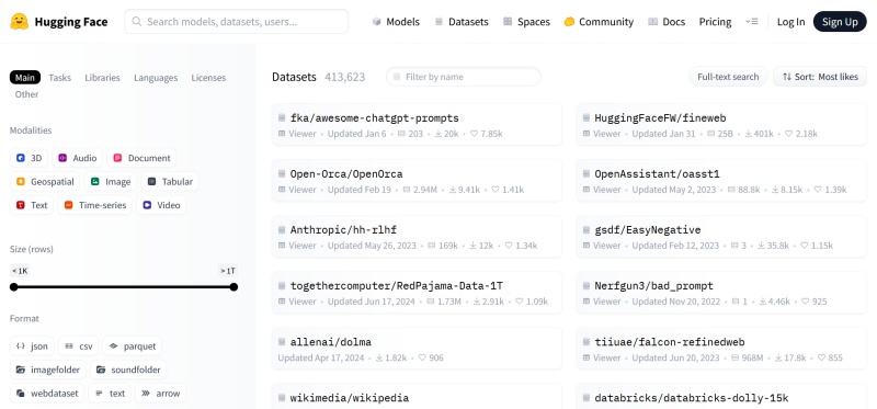 Hugging Face | Datasets