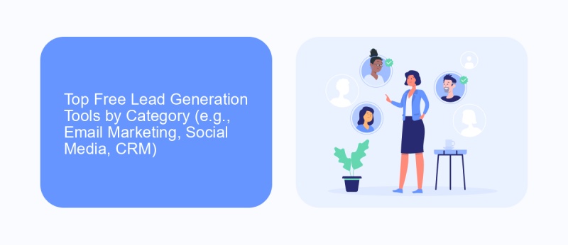 Top Free Lead Generation Tools by Category (e.g., Email Marketing, Social Media, CRM)